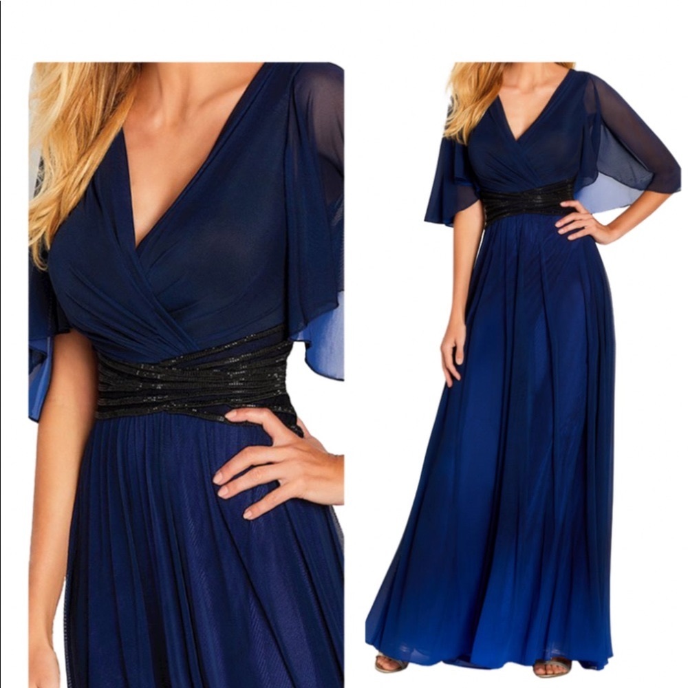 Navy Blue/Black detail
CAMERON BLAKE BY MON CHERI 119657